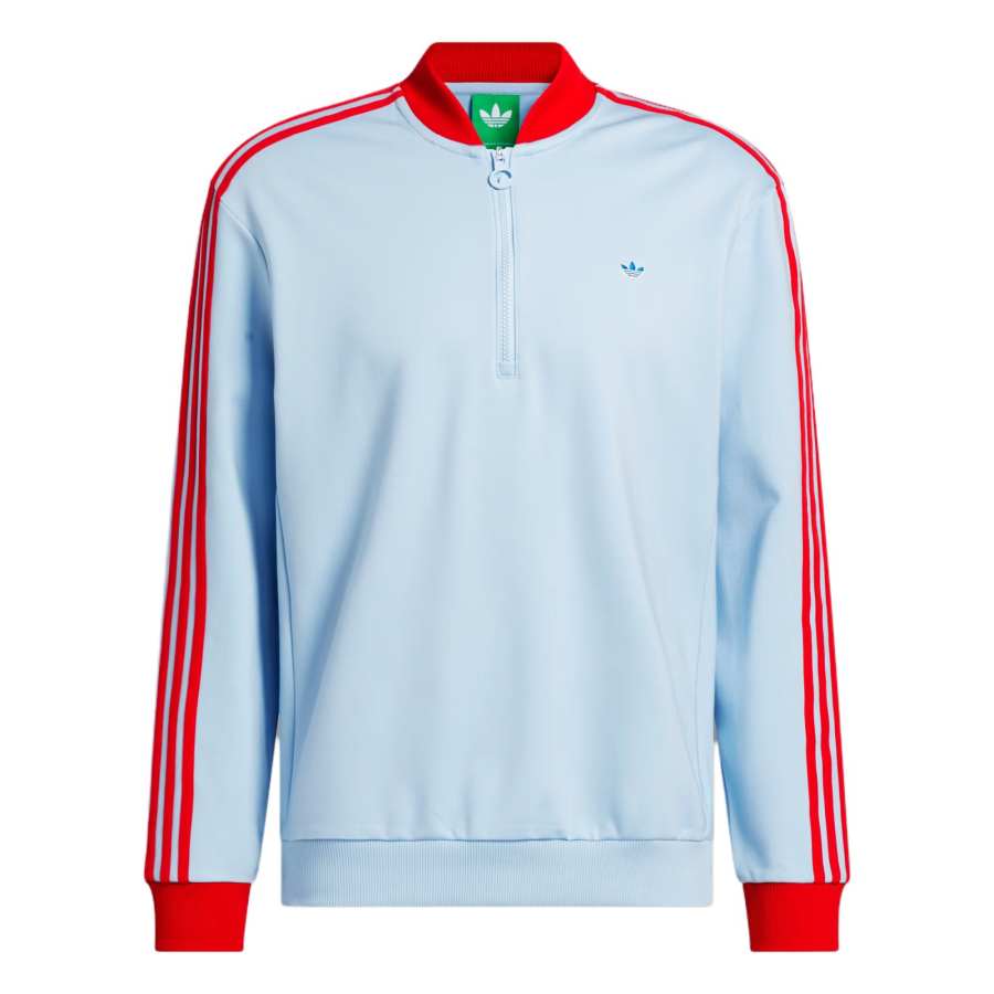 Adidas Originals 3 Stripes 1/4 Zip Sweatshirt