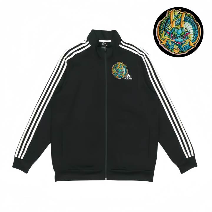 Adidas Adidas Jackets Unisex Black Stand Collar Moderate Pilot
