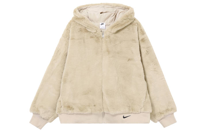 Nike Nike Jackets Unisex Brown Hooded Moderate Other