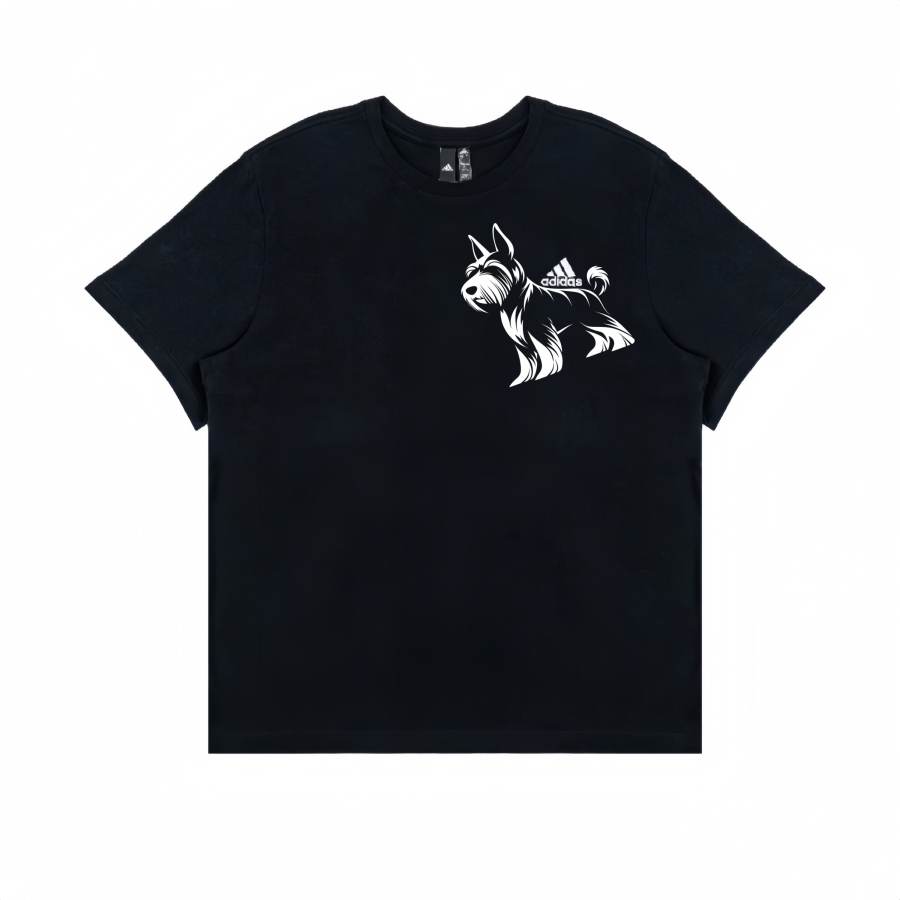 Adidas Adidas T Shirts Unisex Black Crew Neck Moderate Straight Fit