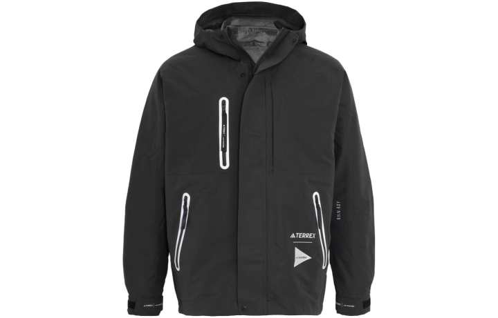 Adidas Adidas x And Wander Windbreaker Jacket Japan Version Men's Black