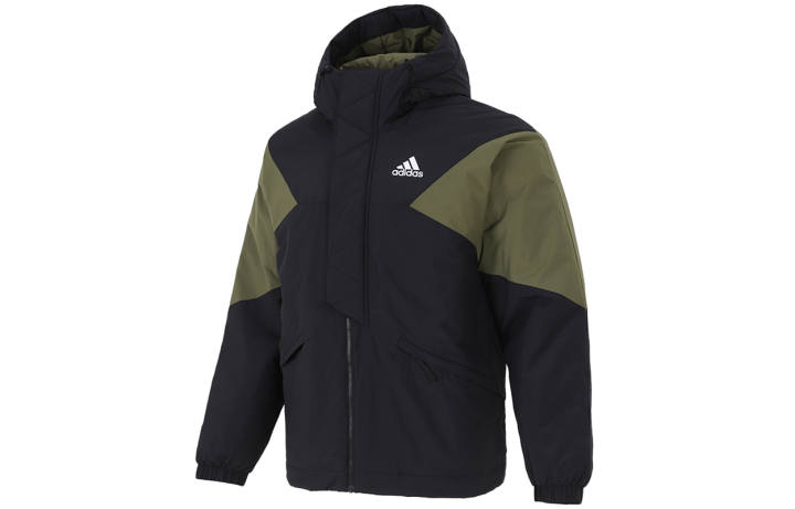 Adidas Adidas Down Jackets Men's Black Hooded Moderate Other