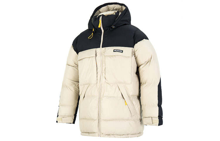 Columbia Puffer Jacket Winter Men's Khaki