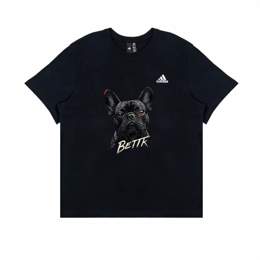 Adidas Adidas T Shirts Unisex Black Crew Neck Moderate Straight Fit