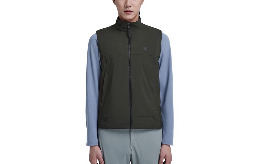 KOLON SPORT Vests Men's Stand Collar Moderate Other