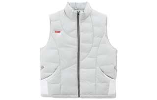 SPRAYGROUND Vests Unisex Light Gray Stand Collar Moderate Other