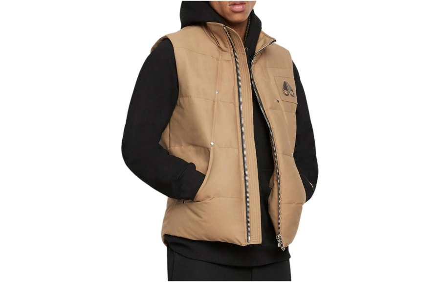 Moose Knuckles Vest Unisex Wood Smoke
