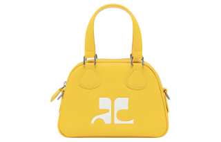 COURREGES Courrèges Bowling Bag 'Ochre'