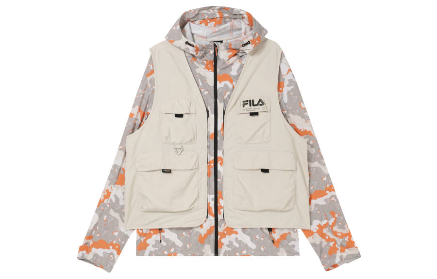 FILA FILA Denim Jacket Men's Conch Shell Pink