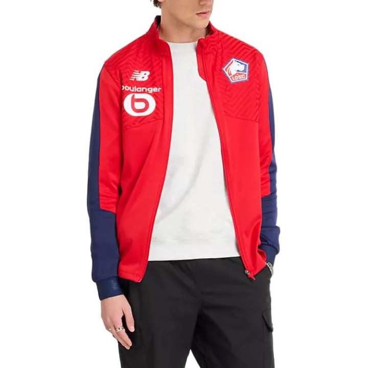 New Balance New Balance Lille LOSC Match Jackets & Coats Men's Red