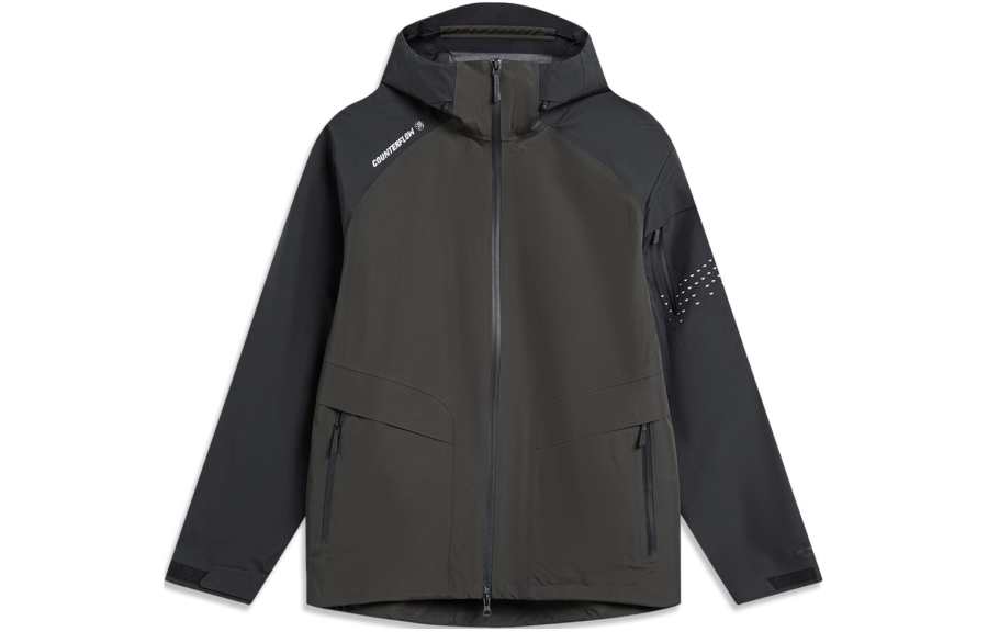 Li-Ning Li Ning Waterproof And Windproof Windbreaker Jacket Men's Jet Sky Black