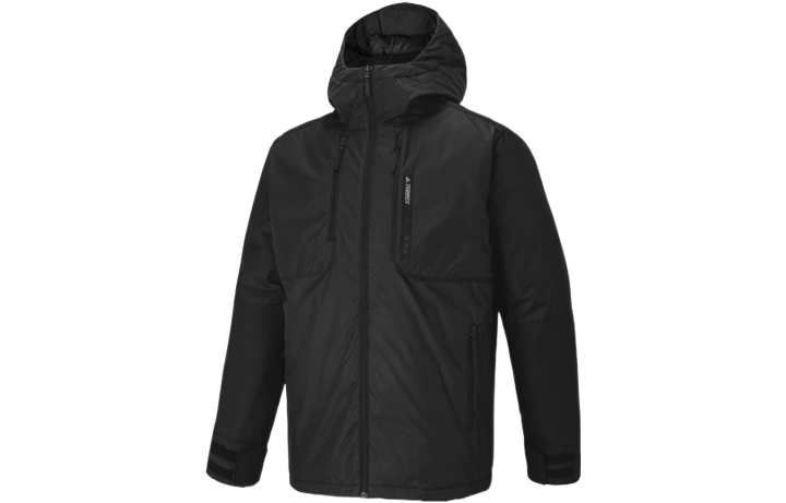 Adidas Adidas Down Jackets Men's Black Hooded Moderate Other