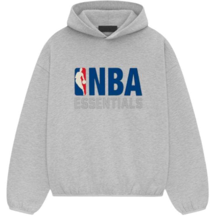 Fear Of God Essentials x NBA Sweatshirt Unisex Light Mist Gray