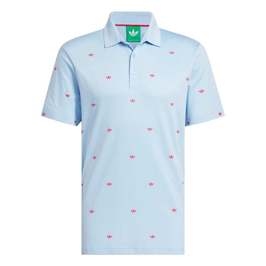 Adidas Originals Printed Trefoil Polo Shirt