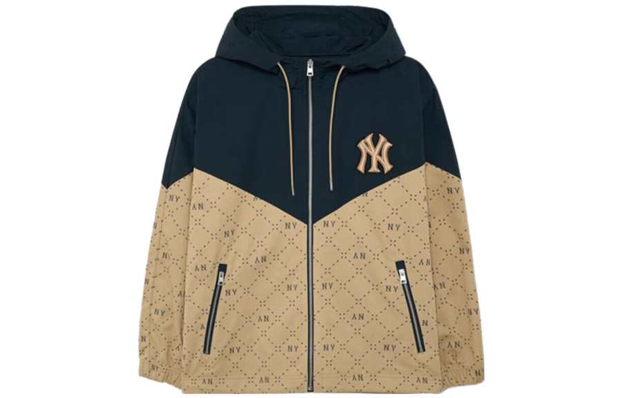 MLB MLB Jackets Unisex Beige Yellow Hooded Moderate Other