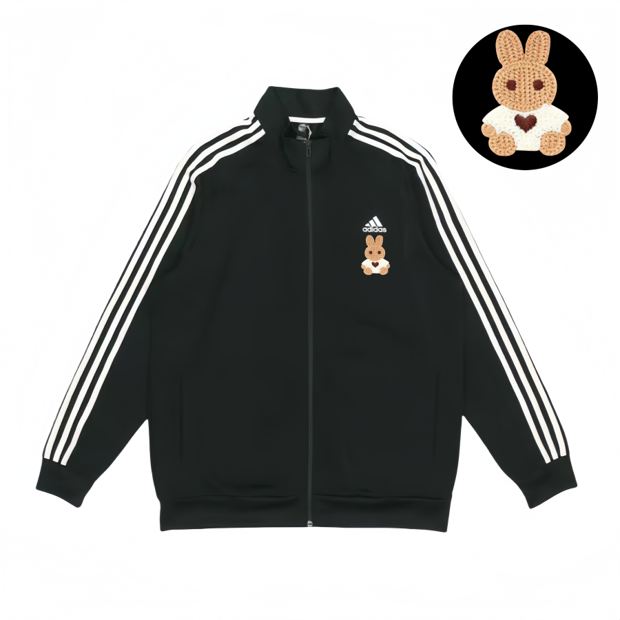 Adidas Adidas Jackets Unisex Black Stand Collar Moderate Pilot