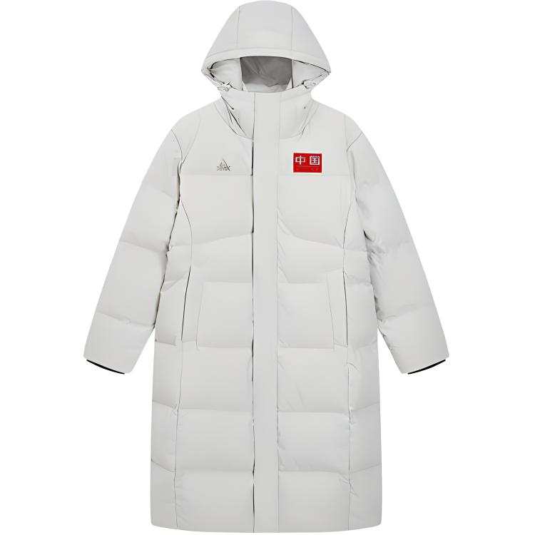 PEAK PEAK China Collection Down Jacket Men's White Gray Green