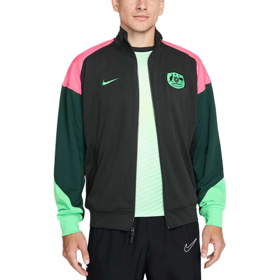 Nike Nike Dri FitAcademy Australie Pro Jackets & Coats Men's Night Forest/Professional Green/Super Pink/Toxic Green