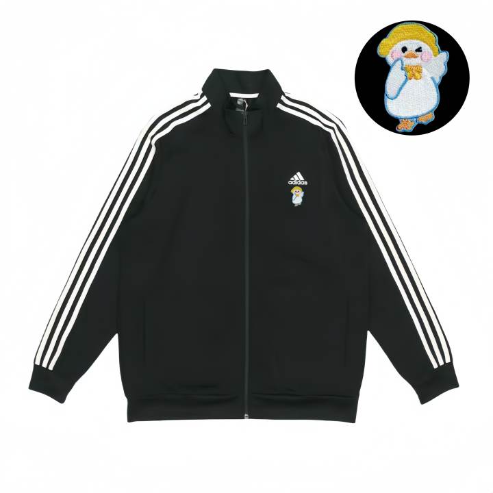 Adidas Adidas Jackets Unisex Black Stand Collar Moderate Pilot