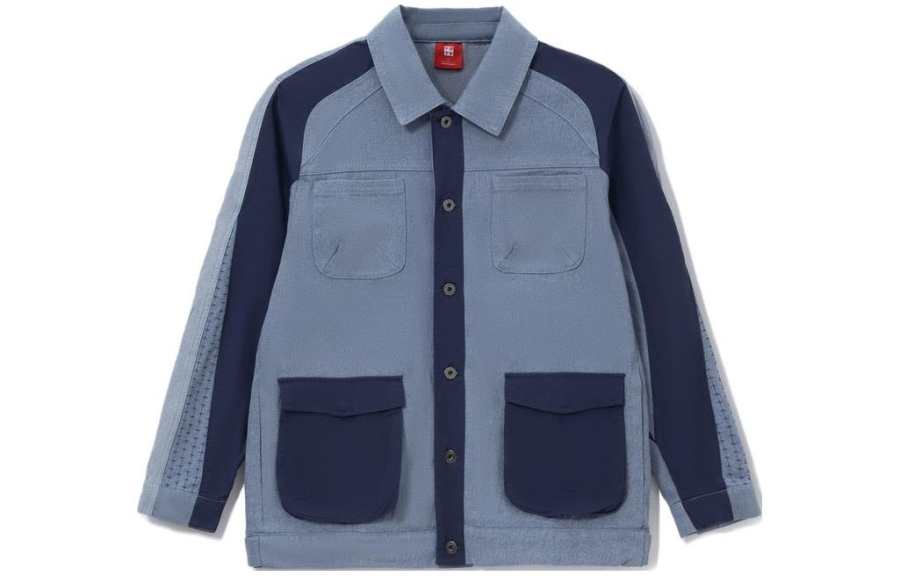 Li-Ning Li Ning Denim Jacket Men's Light Denim Blue