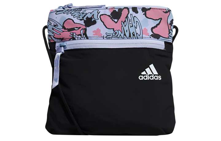 Adidas Adidas Polyester Shoulder Bag, Crossbody Bag Regular Unisex Black