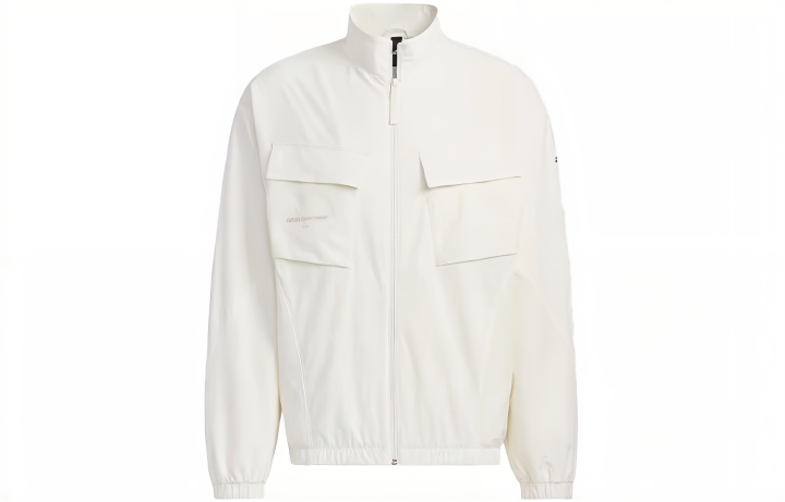 Adidas Adidas Jackets Men's White Stand Collar Moderate Other