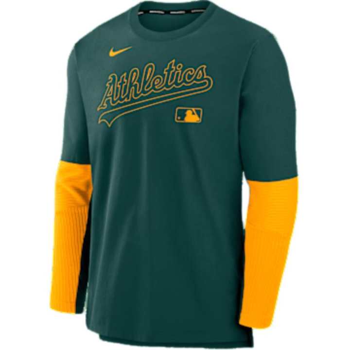 Nike Nike Athletics Authentic Collection Player Men's Nike Dri-FIT Mlb Pullover Sweatshirt
