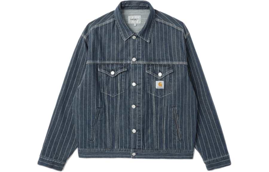 Carhartt WIP Denim Jacket Unisex Dark Blue