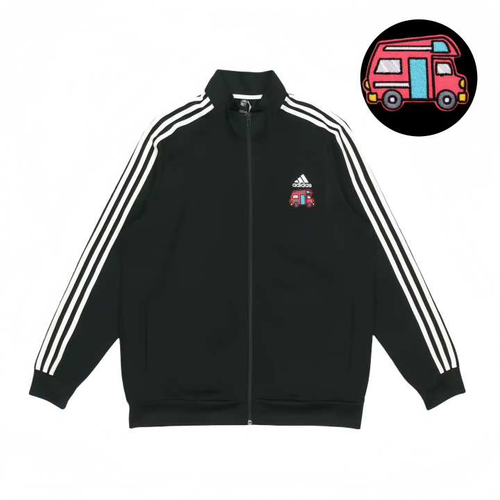 Adidas Adidas Jackets Unisex Black Stand Collar Moderate Pilot