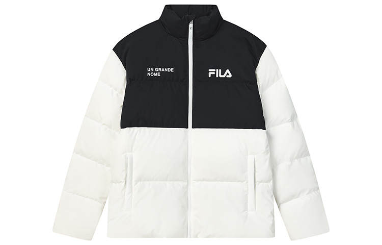 FILA FILA Down Jacket Winter Unisex Standard White