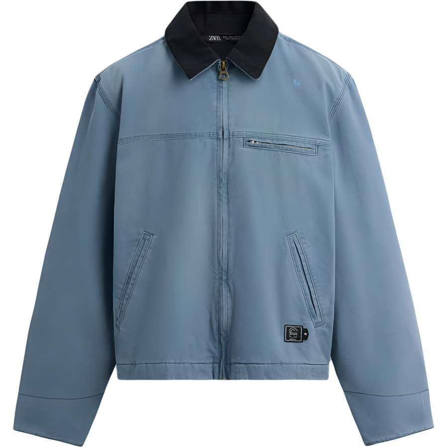 ZARA ZARA Jackets & Coats Men's Blue/Black