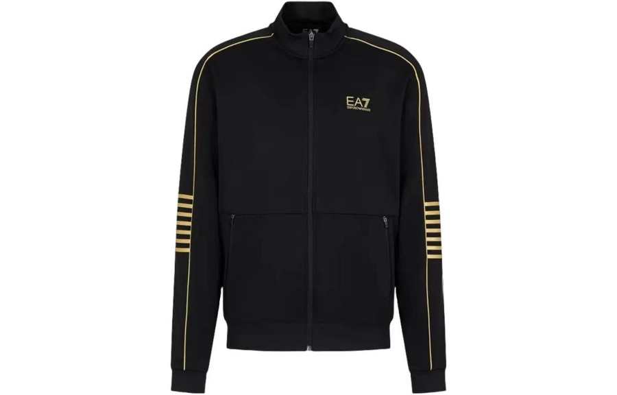 EMPORIO ARMANI EA7 FW23 Jackets & Coats Men's Black