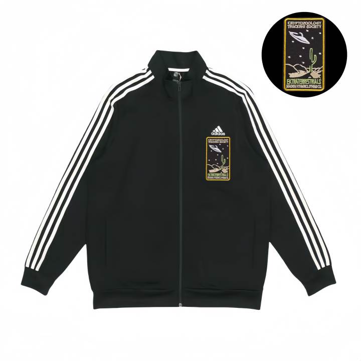 Adidas Adidas Jackets Unisex Black Stand Collar Moderate Pilot