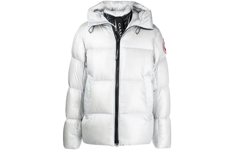 Canada Goose Canada Goose Crofton Down Jacket Parka Coat, Winter Unisex Silver White