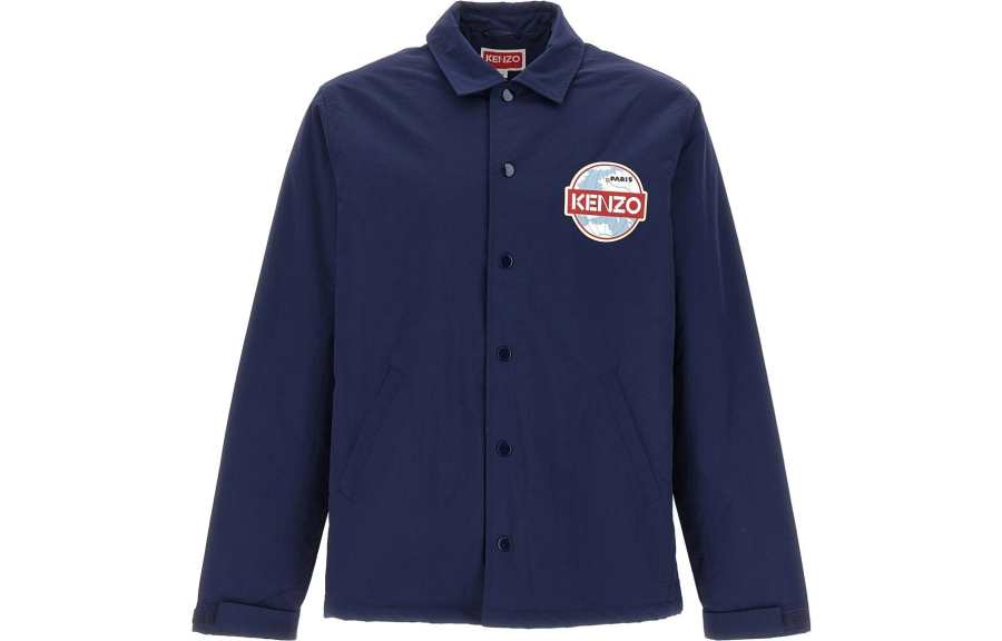 KENZO KENZO Long Sleeved Logo Printed Jacket
