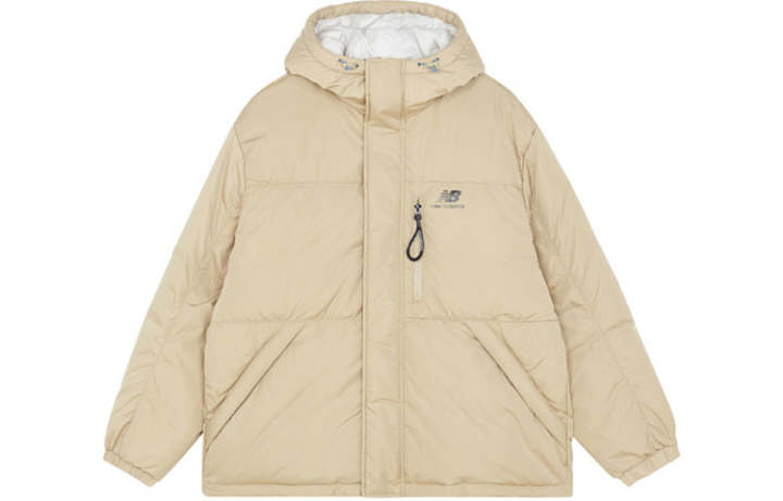 New Balance New Balance Down Jackets Men's Apricot Hooded Moderate Other
