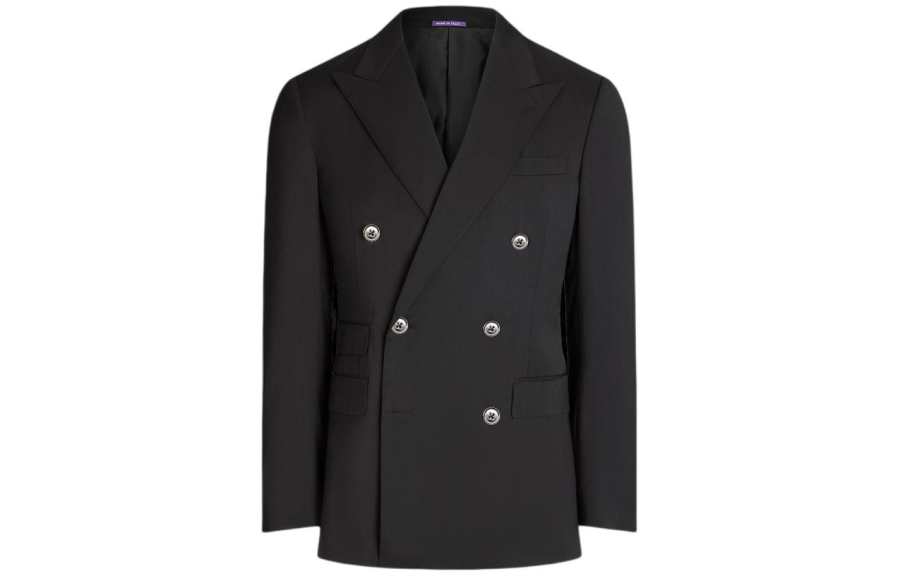 Ralph Lauren Purple Label Ralph Lauren SS24 Business Suit Coat Men's Black