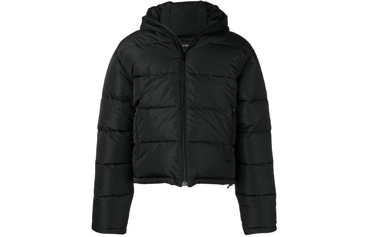 Balenciaga Down Hooded Puffer Coat