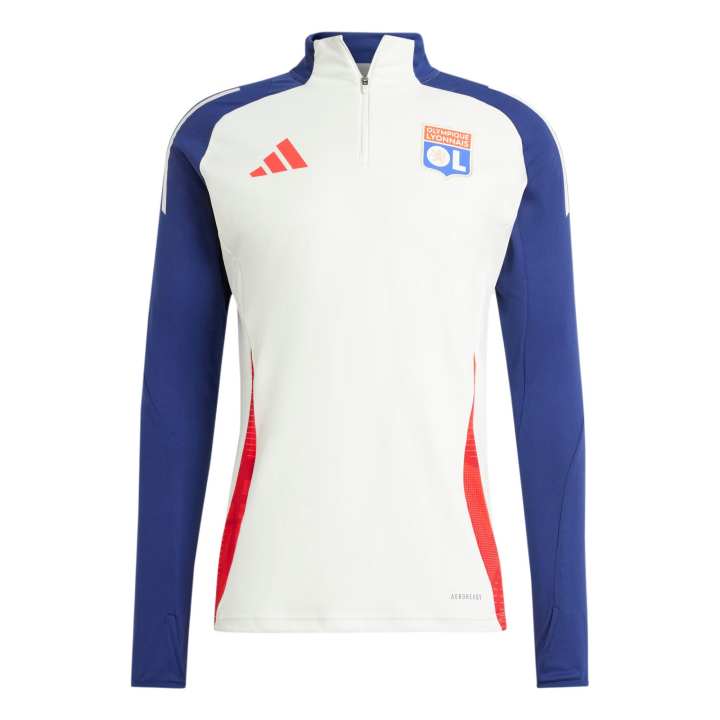 Adidas Adidas SS24 Olympique Lyonnais Tiro Training Top Jackets & Coats Men's White