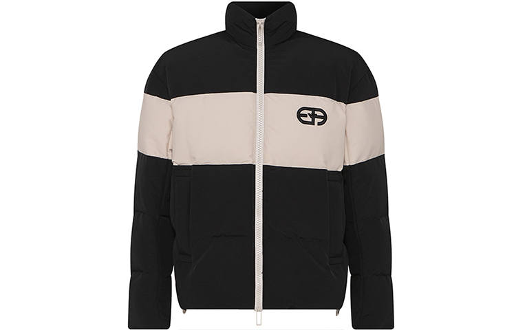 EMPORIO ARMANI Logo-embossed Puffer Jacket