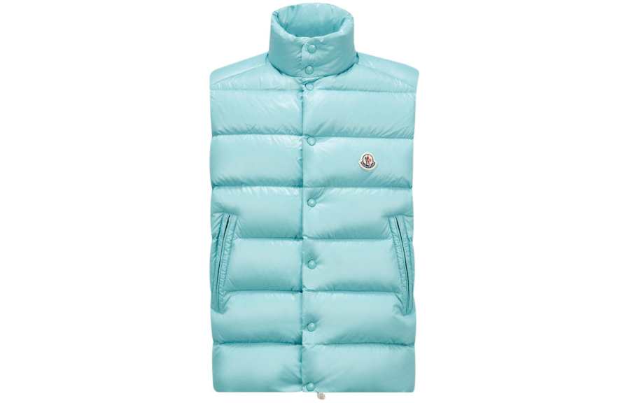 Moncler Tibb Vest Men's Aqua Green
