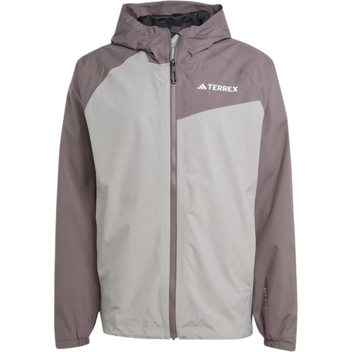Adidas Adidas MULTI 2L RAIN.RDY Jackets & Coats Men's Pure Ice Gray/Charcoal Gray/Black