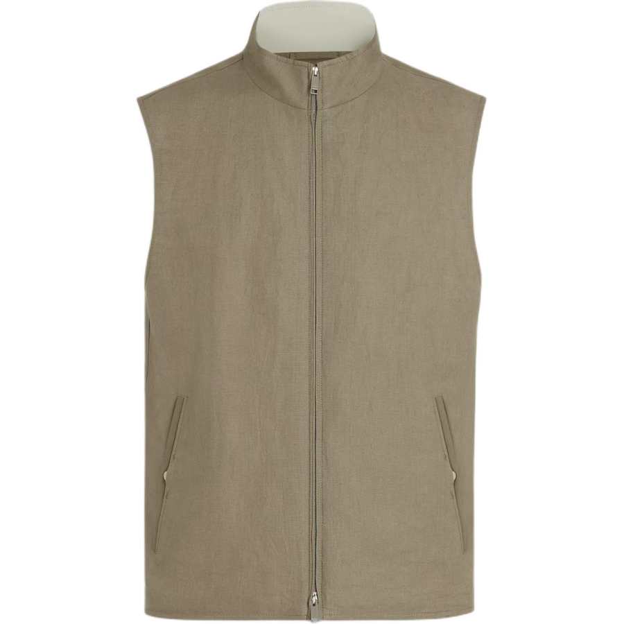 Ermenegildo Zegna Oasi Lino Sleeveless Vest