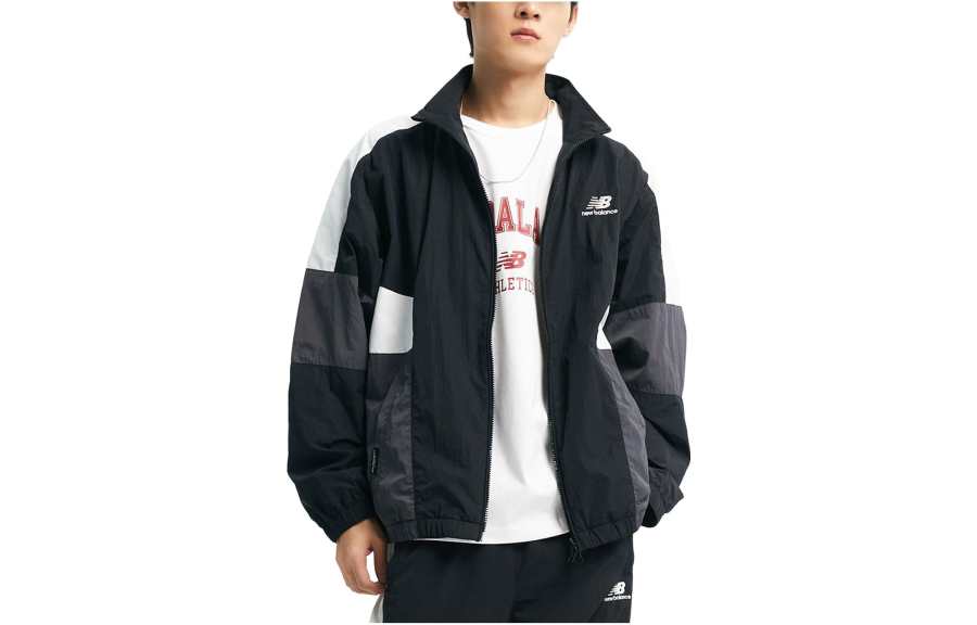 New Balance New Balance Jackets Men's Black Lapel Moderate Other