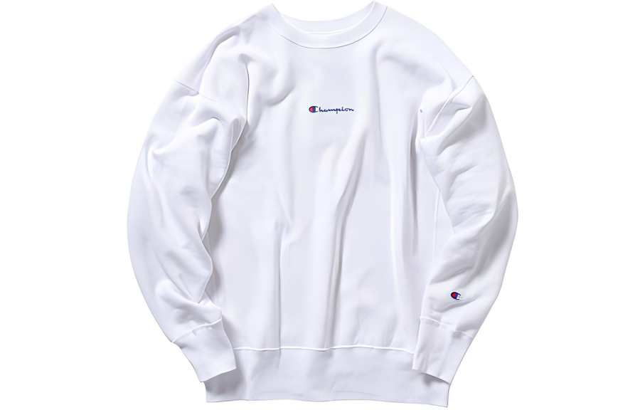 Champion Champion Sweatshirt Japan Version Unisex White