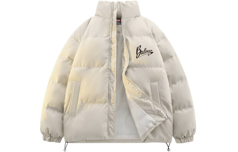 BALENO Puffer Jackets Unisex Stand Collar Thickened Padded Puffer Jacket