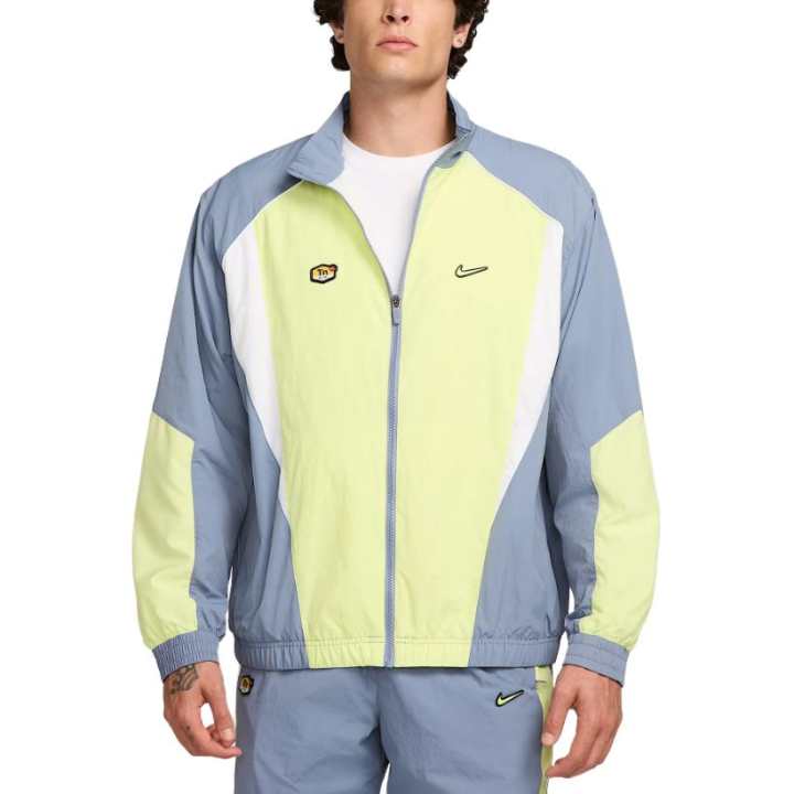 Nike Nike Sportswear Jackets & Coats Men's Gray Rock/Light Lemon/White