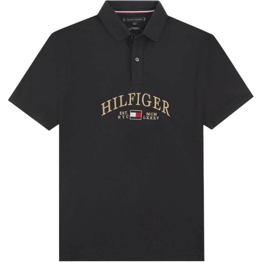 Tommy Hilfiger Polo Shirt Men's Black