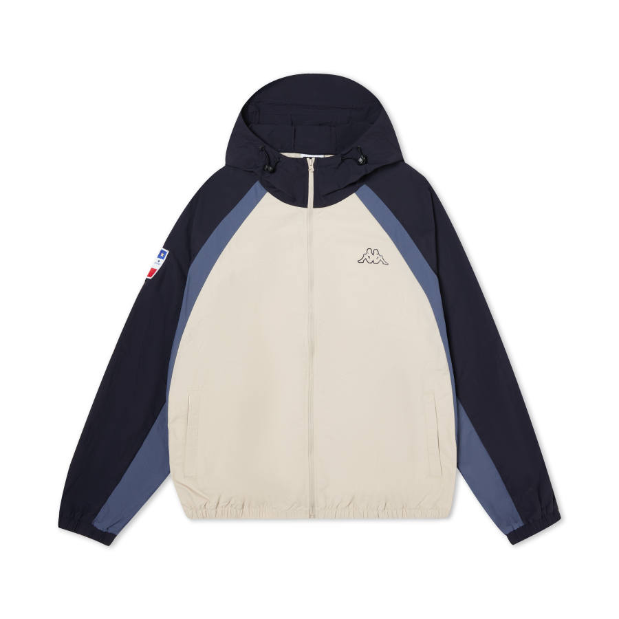 Kappa 1916 Windproof UV Protection Lightweight Windbreaker Jacket Unisex Khaki