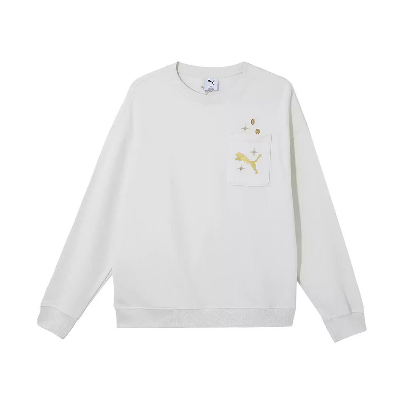 PUMA PUMA Crew TR GAME On Sweatshirt Men's White